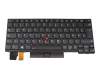 08H0008 original Lenovo keyboard DE (german) black/black with backlight and mouse-stick