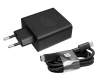 0A001-00899000 original Asus USB-C AC-adapter 65.0 Watt EU wallplug small incl. USB-C Cable