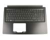 0KN1-0T1GE11 original Acer keyboard incl. topcase DE (german) black/black