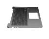 0KN1-2P2GE13 original Pegatron keyboard incl. topcase DE (german) black/grey