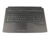 0KN1-3G1GE11 original Pega keyboard incl. topcase DE (german) black/black with backlight