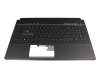 0KN1-4L2GE11 original Pega keyboard incl. topcase DE (german) black/black with backlight