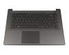 0KN1-5L2GE13 original Medion keyboard incl. topcase DE (german) black/black