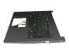 0KN1-5P1GE12 original Acer keyboard incl. topcase DE (german) black/black