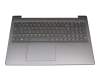 0KN1-8D1GE12 original Pegatron keyboard incl. topcase DE (german) anthracite/anthracite