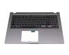 0KN1-AH5GE11 original Pega keyboard incl. topcase DE (german) black/grey (SD)