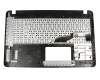 0KNB0-6706GE00 original Asus keyboard incl. topcase DE (german) black/silver for ODD slots