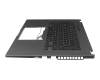 0KNR0-2812GE00 original Asus keyboard incl. topcase DE (german) black/black with backlight