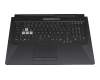 0KNR0-661VGE00 original Asus keyboard incl. topcase DE (german) black/black with backlight