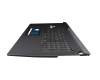 0KNR0-6917GE00 original Asus keyboard incl. topcase DE (german) black/grey with backlight