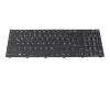 102-018H9LHA04 original Clevo keyboard DE (german) black/black with backlight RGB