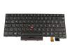 102-16C26LHD01C original Lenovo keyboard DE (german) black/black with backlight and mouse-stick