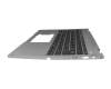 12704F3DK202 original Acer keyboard incl. topcase FR (french) grey/grey with backlight