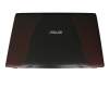 13N1-12A0101 original Asus display-cover incl. hinges 39.6cm (15.6 Inch) black-red