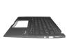 13N1-A0A0101 original Asus keyboard incl. topcase DE (german) grey/grey with backlight (Gun Metal Grey)