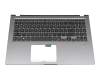 13N1-CEA0W01 original Asus keyboard incl. topcase DE (german) black/grey