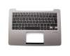 13NB0CW1P08011-1 original Asus keyboard incl. topcase DE (german) black/silver with backlight