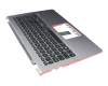 13NB0IA2P03012-2 original Asus keyboard incl. topcase DE (german) black/silver with backlight