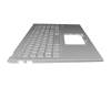 13NB0KA2P02011-1 original Asus keyboard incl. topcase DE (german) silver/silver