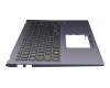 13NB0KA6AP0121 original Asus keyboard incl. topcase DE (german) black/blue