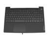 14069742 original Lenovo keyboard incl. topcase DE (german) black/grey with backlight