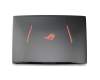 1422-02K000 original Asus display-cover incl. hinges 43.9cm (17.3 Inch) black (red logo)