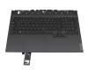 16292280 original Lenovo keyboard incl. topcase DE (german) black/black with backlight RGB