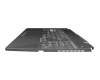 179012C original Asus keyboard incl. topcase DE (german) black/transparent/black with backlight