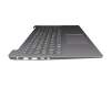 18692724 original Lenovo keyboard incl. topcase DE (german) black/grey