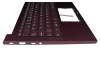 1KAFZZE005Q original Lenovo keyboard incl. topcase UK (english) purple/purple with backlight