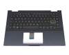 2C03D104000 original Asus keyboard incl. topcase DE (german) black/black