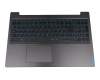 2H161B-15220I Rev.A SA469D original Lenovo keyboard incl. topcase PO (portuguese) black/blue/black with backlight