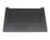 2H1719-05330D Rev.A original HP keyboard incl. topcase DE (german) black/black (TP/without DVD)