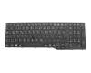 34055383 original Fujitsu keyboard DE (german) black/black matte with mouse-stick