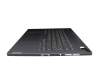 3680000147 original Lenovo keyboard incl. topcase DE (german) grey/grey with backlight