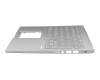 39XKRTAJN30 original Asus keyboard incl. topcase DE (german) grey/silver