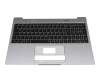 40083440 original Medion keyboard incl. topcase DE (german) black/grey with backlight