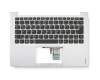 460.07D03.0015 original Lenovo keyboard incl. topcase DE (german) black/silver with backlight