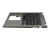 460.07R08.0017 original Dell keyboard incl. topcase DE (german) black/silver with backlight