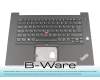 460.0DY08.0002 original Lenovo keyboard incl. topcase DE (german) black/black with backlight and mouse-stick b-stock