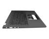 460.0K10L.0002 original Lenovo keyboard incl. topcase DE (german) black/grey with backlight