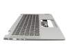 4600K100012 original Lenovo keyboard incl. topcase DE (german) grey/grey with backlight