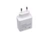 USB-C AC-adapter 65.0 Watt EU wallplug white original for Samsung Galaxy Book4 360 15 (NP750QGK)