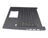 5AD1586600 original Acer keyboard incl. topcase DE (german) anthracite/anthracite with backlight