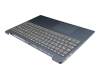 5CB0R16738 original Lenovo keyboard incl. topcase DE (german) grey/blue