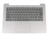 5CB0R16741 original Lenovo keyboard incl. topcase DE (german) grey/silver