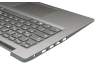 5CB0X56597 original Lenovo keyboard incl. topcase DE (german) grey/silver