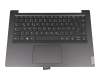 5CB0X57123 original Lenovo keyboard incl. topcase DE (german) grey/anthracite