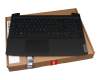 5CB0Z33221 original Lenovo keyboard incl. topcase DE (german) black/black with backlight