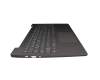 5CB1A29223 original Lenovo keyboard incl. topcase DE (german) grey/grey with backlight